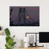 Poster Super Pink Moon 2021 (Heimbüro)