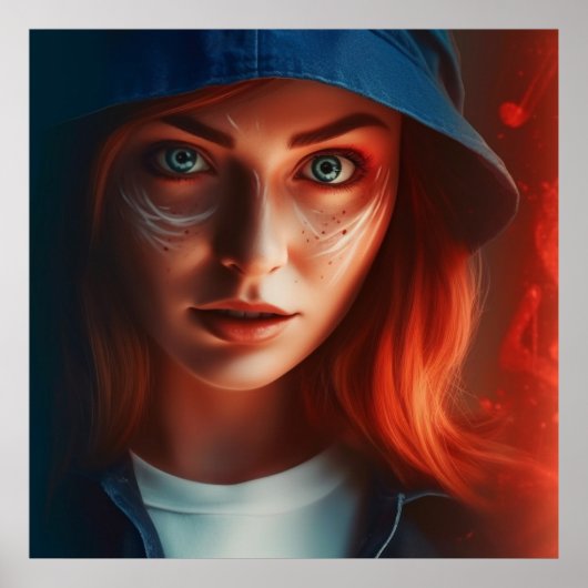 Poster Superheld (Vorne)