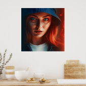 Poster Superheld (Küche)