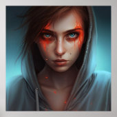 Poster Superheld (Vorne)