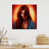 Poster Superheld (Küche)