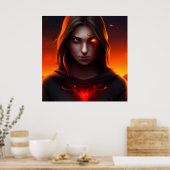 Poster Superheld (Küche)