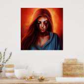 Poster Superheld (Küche)