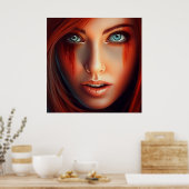 Poster Superheld (Küche)