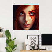 Poster Superheld (Heimbüro)