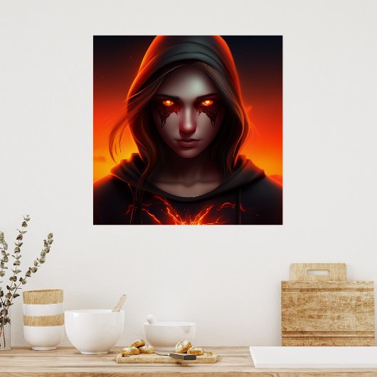 Poster Superheld (Küche)