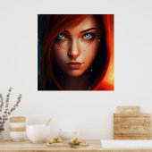 Poster Superheld (Küche)