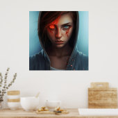 Poster Superheld (Küche)