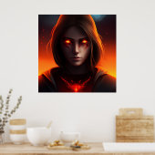 Poster Superheld (Küche)