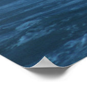 Poster Surfer Rainbow Bay Australien (Ecke)