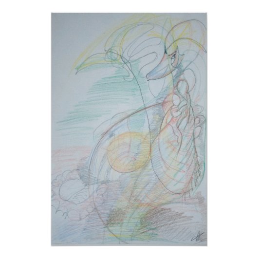 Poster Swans (Vorderseite)