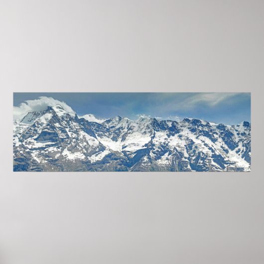Poster Swiss Alps (Vorne)