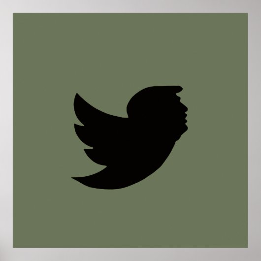 POSTER - T BIRD DESIGN - GRÜN/SCHWARZ (Vorne)