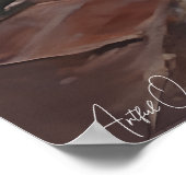 Poster | Taj Mahal, Indien | Öl | AI-Inhalt (Ecke)