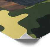 POSTER: Tarnung Poster (Ecke)
