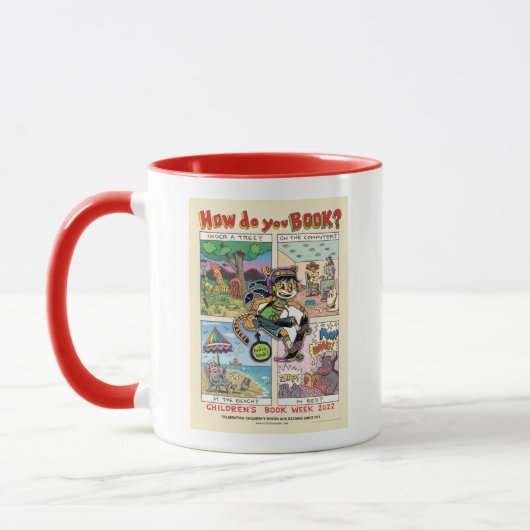 Poster-Tasse der Kinderbuchwoche 2022 Tasse (Links)