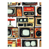 Poster televisores vintage (Vorne)