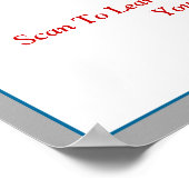 Poster Template Democratic Donkey (Ecke)