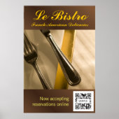 Poster Template Le Bistro (Vorne)