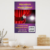 Poster Template Magic Show (Küche)