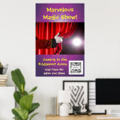 Poster Template Magic Show (Heimbüro)