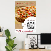 Poster Template Pizza (Heimbüro)