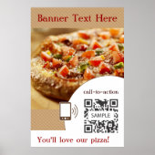 Poster Template Pizza (Vorne)