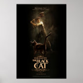 Poster "The Black Cat" (Vorne)