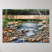 Poster The Brook Original Hand bemalt (Vorne)