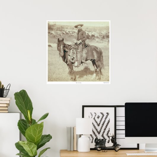 Poster "The Cow Boy" (Heimbüro)