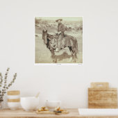 Poster "The Cow Boy" (Küche)