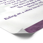 Poster "The Crown" (Ecke)