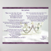 Poster "The Crown" (Vorne)