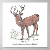 Poster "The Deer" (Vorne)