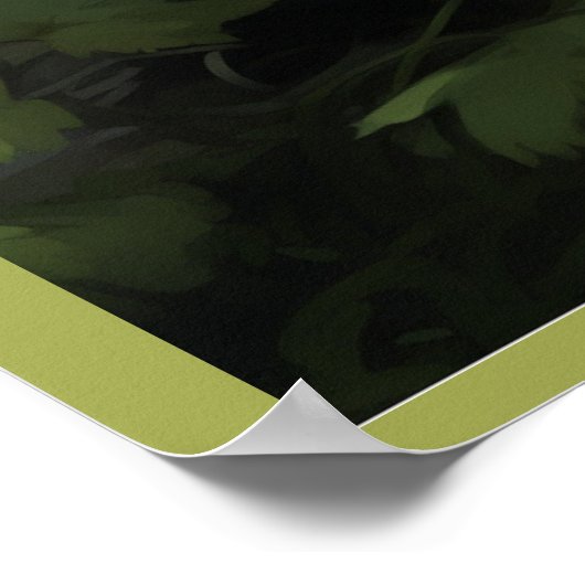 Poster The Enchanted Forest Cats (Ecke)