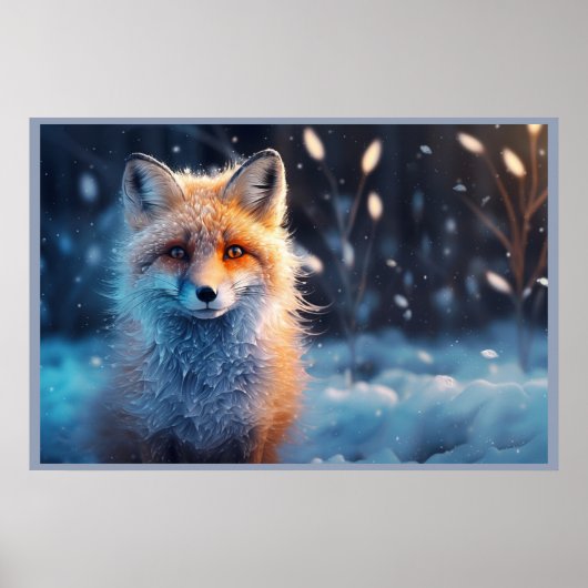 Poster The Fox of the Mysterious Forest (Vorne)