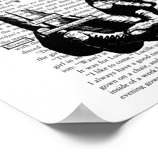 Poster (The Great Gatsby) (Ecke)