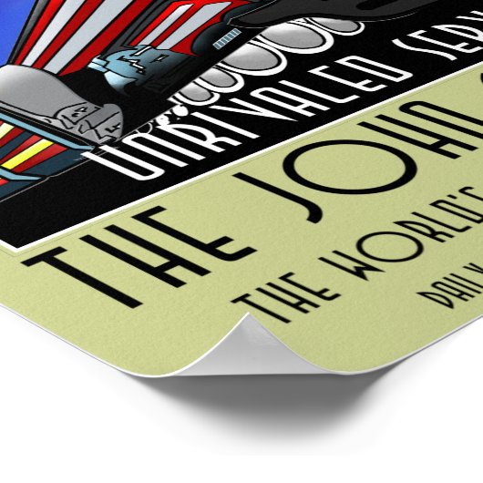 Poster - The John Galt Line Travel Poster (Ecke)