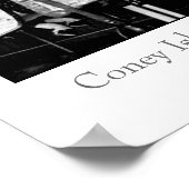 Poster "The King Horse" (Ecke)