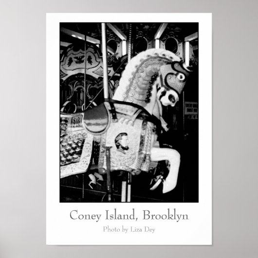 Poster "The King Horse" (Vorne)