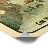 Poster "The Klondyke Nugget", ca. 1898 (Ecke)