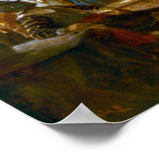 Poster The Mayflower Compact Jean Leon Ferris (Ecke)