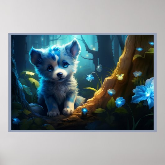 Poster The Playful Pooch’s Antics (Vorne)