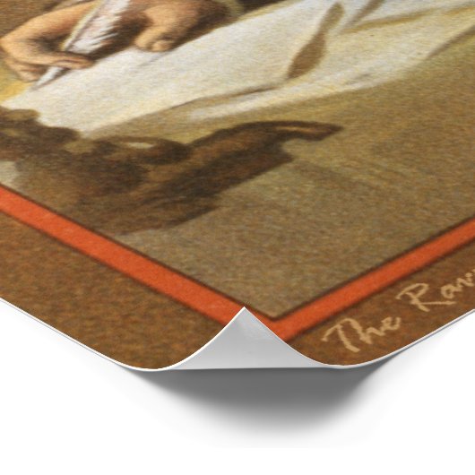 Poster "The Raven" (Ecke)