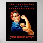 Poster "THE REVOLUTION..." (Vorne)