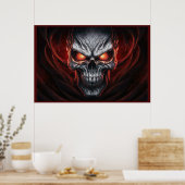 Poster The Skull 03 (Küche)