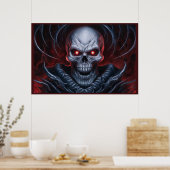 Poster The Skull 08 (Küche)