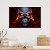 Poster The Skull 10 (Küche)