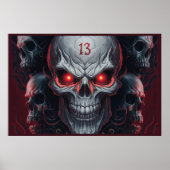 Poster The Skull 13 (Vorne)