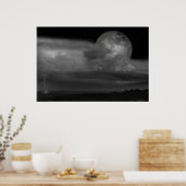 Poster: "The Super Moon" - März 19, 2011 Poster (Küche)